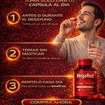 MegaRed Omega 3s® – Impulsa tu testosterona y energía natural con Aceite de Krill de alta pureza.