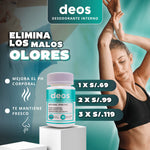DEOS - ELIMINA EL MAL OLOR EN POCOS SEGUNDOS